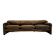 "Maralunga" 3-seater sofa by Vico Magistretti for Cassina