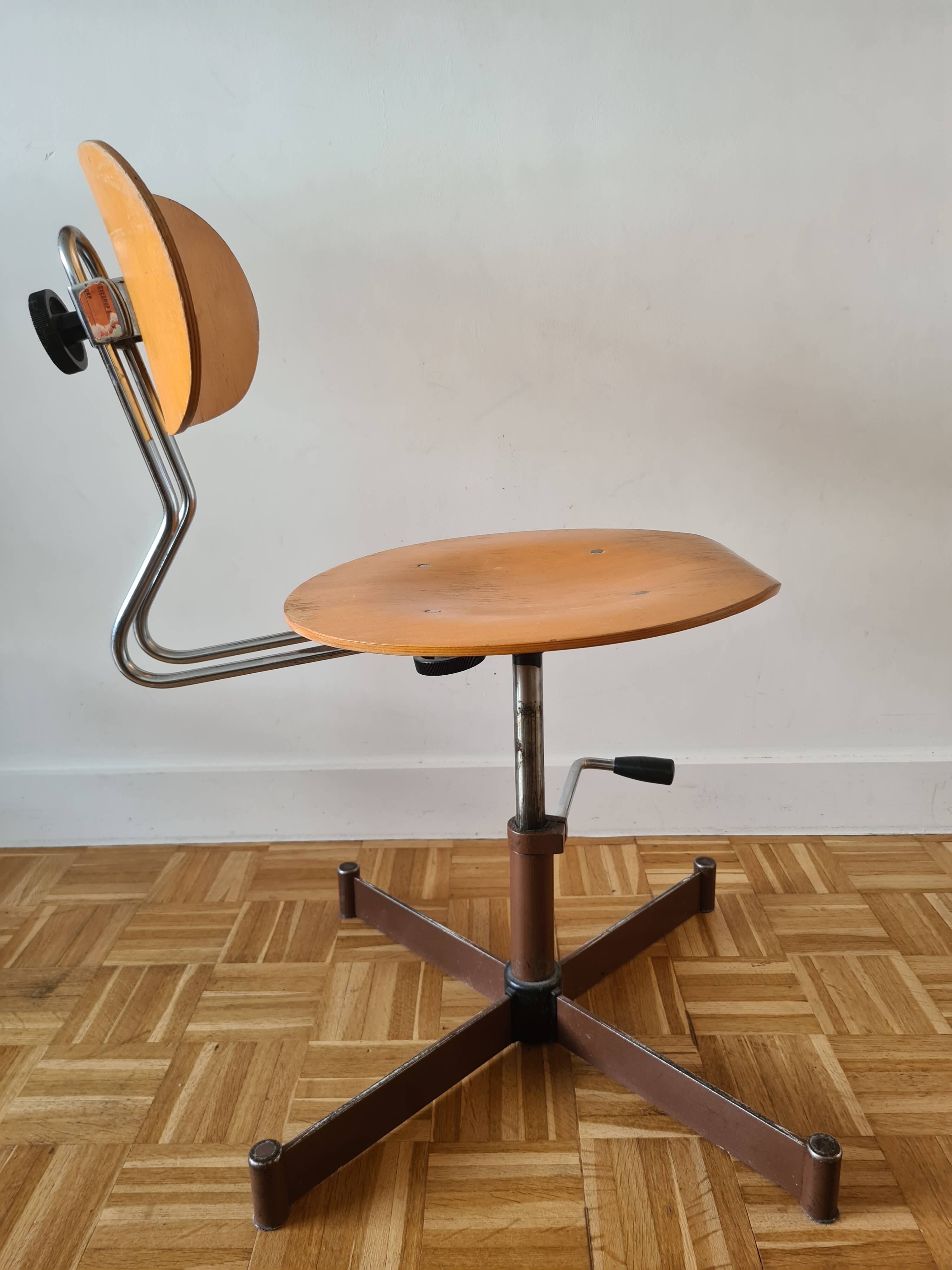 Czechoslovakian Kovona workshop chair from the 1970s