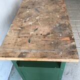 Metal and wood Workbench
