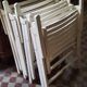 4 fauteuils de jardin pliants R Gleizes