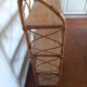 Rattan shelf