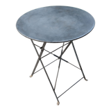 Steel round table