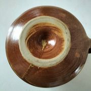 Handcrafted stoneware gravy boat
