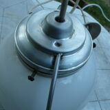 Ceiling lamp opaline ball years 40