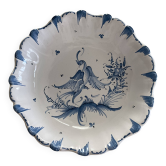 Earthenware bowl J. Moustiers