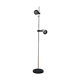 Two-light floor lamp published by Hustadt Leuchten, 1970s