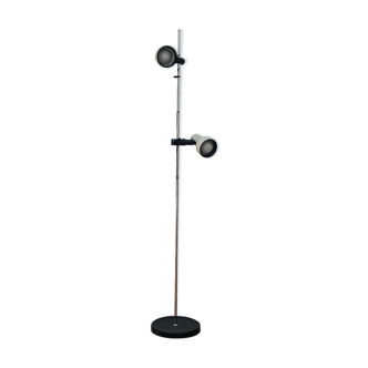 Two-light floor lamp published by Hustadt Leuchten, 1970s
