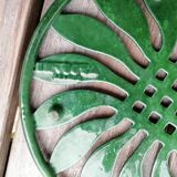 Paire de dessous de plat en fonte