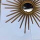 Miroir soleil sorcière bombé Chaty Vallauris