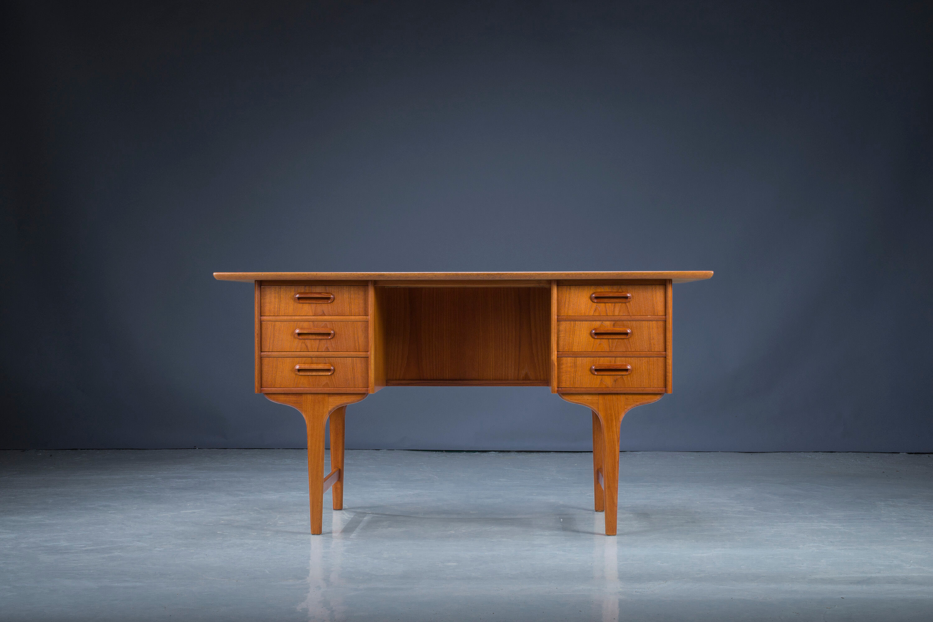 Desk by Gunnar Nielsen for Tibergaard, Denmark, 1960s