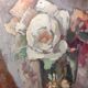 Painting bouquet of flowers years 30 40 signed Pierre Roig oil