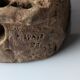 Large organic glazed stoneware sculpture with coral shapes, signed, 2002