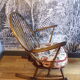 Fauteuil Ercol rocking chair scandinave