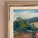 Original Swedish Oil on Canvas - "Children Playing" by Nils Sewerin (1920-1985) - Signed - Vintage and Framed - 77 × 66 cm (30.3" × 26")