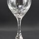 5 verres à vin en cristal taillé main atelier du cristal à baccarat