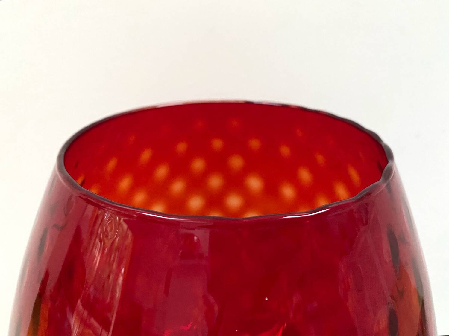 Large coupe vase from Empoli, Italy - 1950s