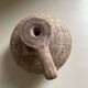 Antique Mediterranean terracotta jar H12.5cm