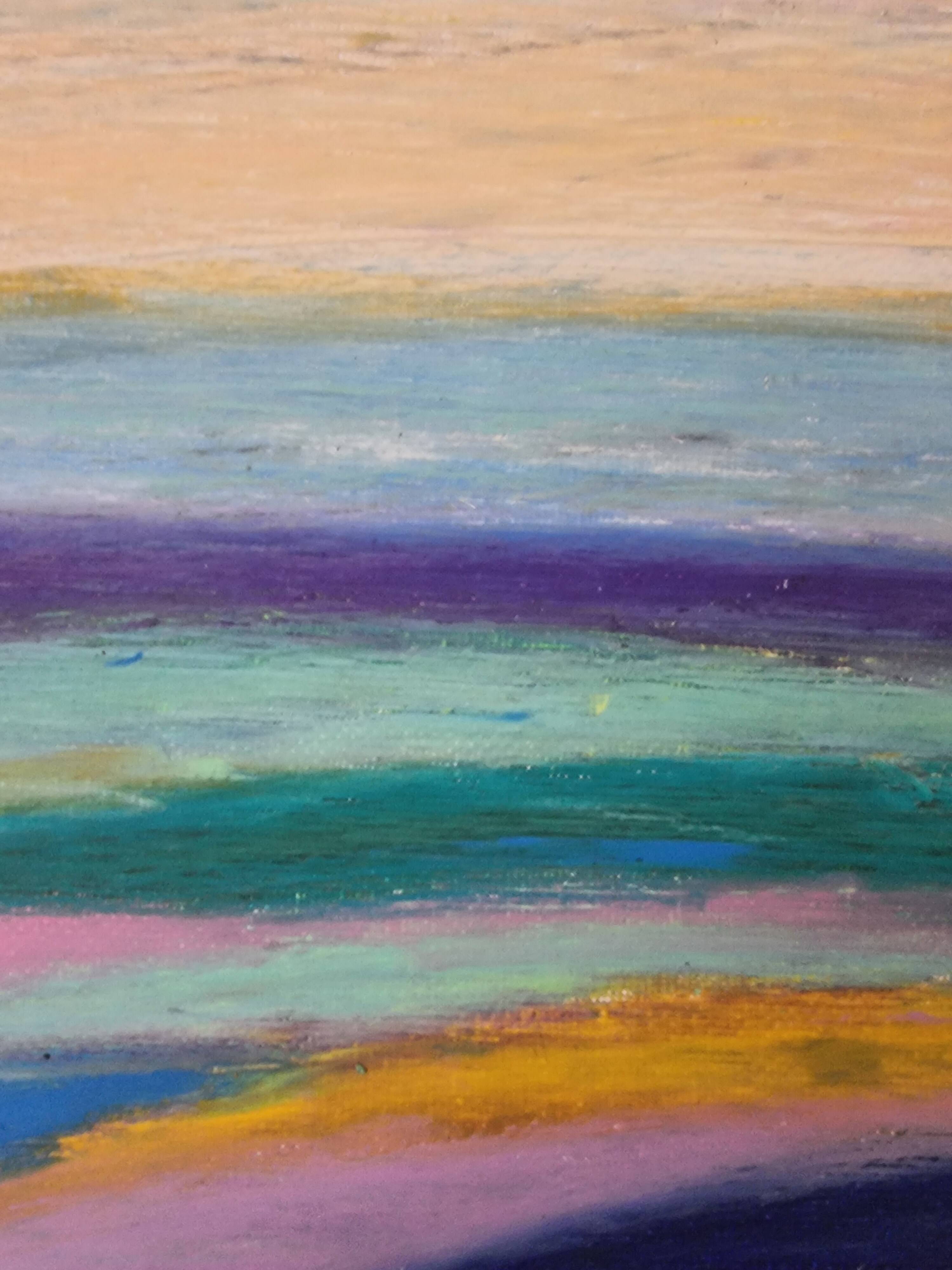 Pastel oil painting
