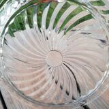 Crystal bell with tray