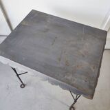 Zinc side table