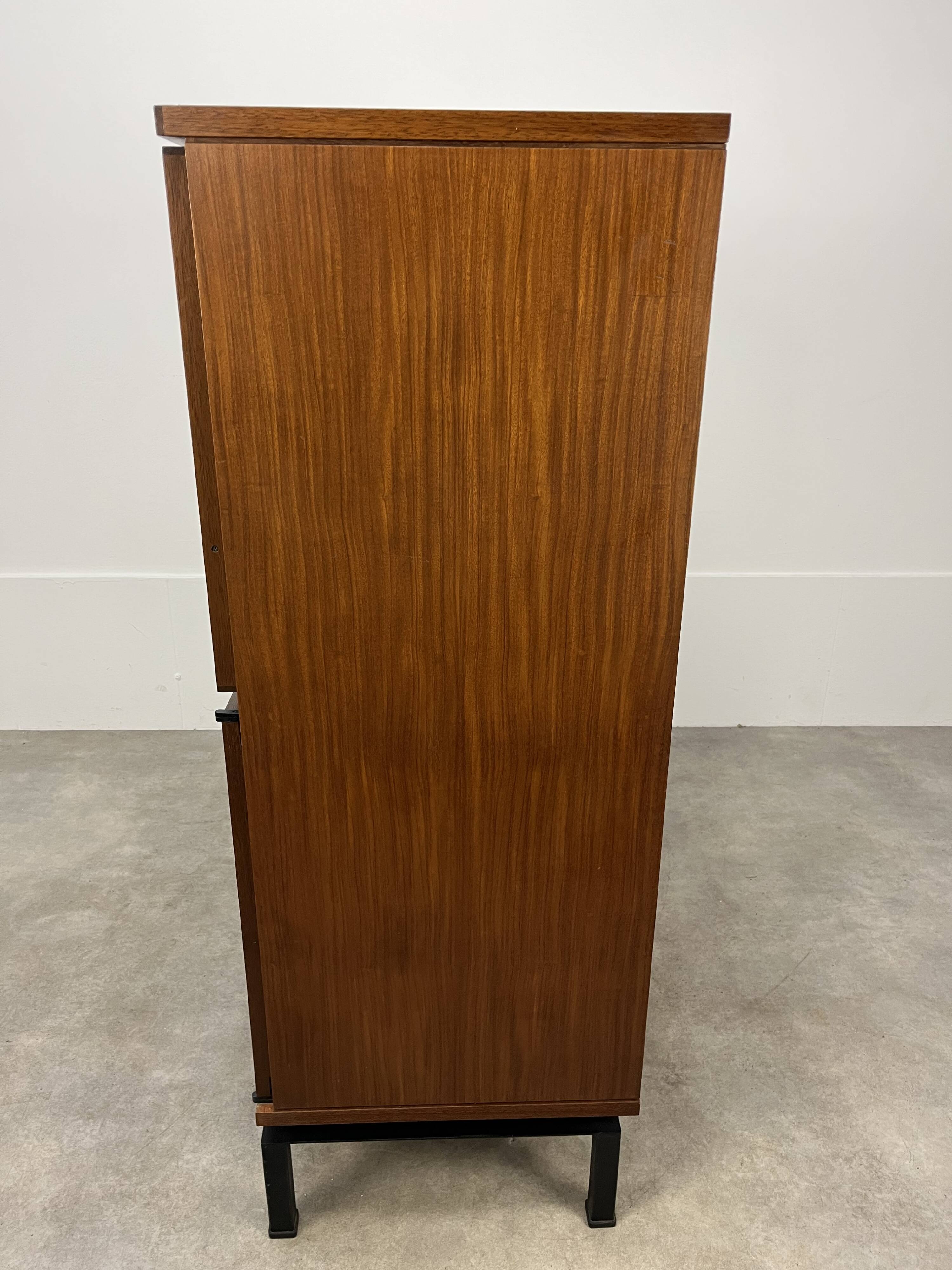 Marcel Gascoin secretary desk, reconstruction style, 1950s, for Alveole