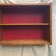 Wall showcase vintage storage furniture 60s