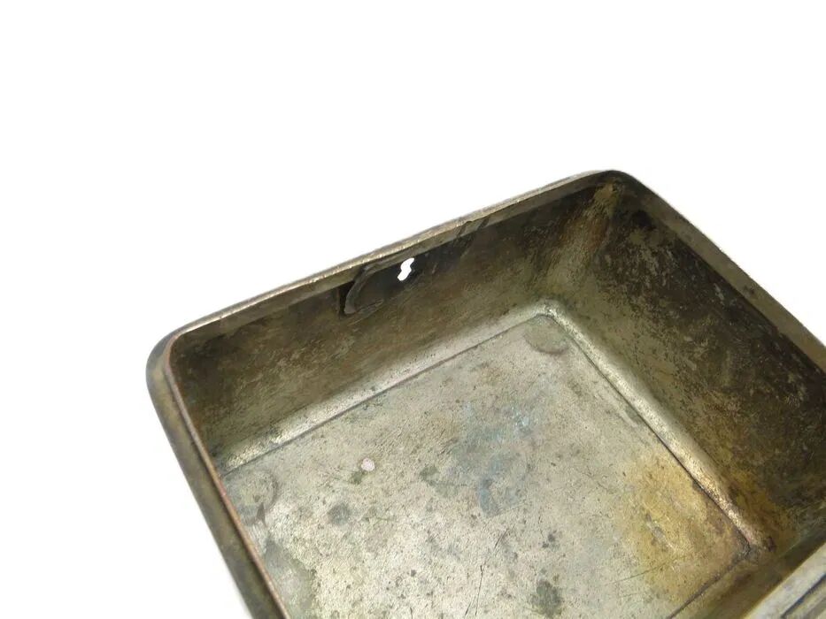 AAZ Art Deco Sugar Bowl, Silver-Plated Brass, Fraget, Poland, 1920s