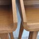 Compass leg bedside tables