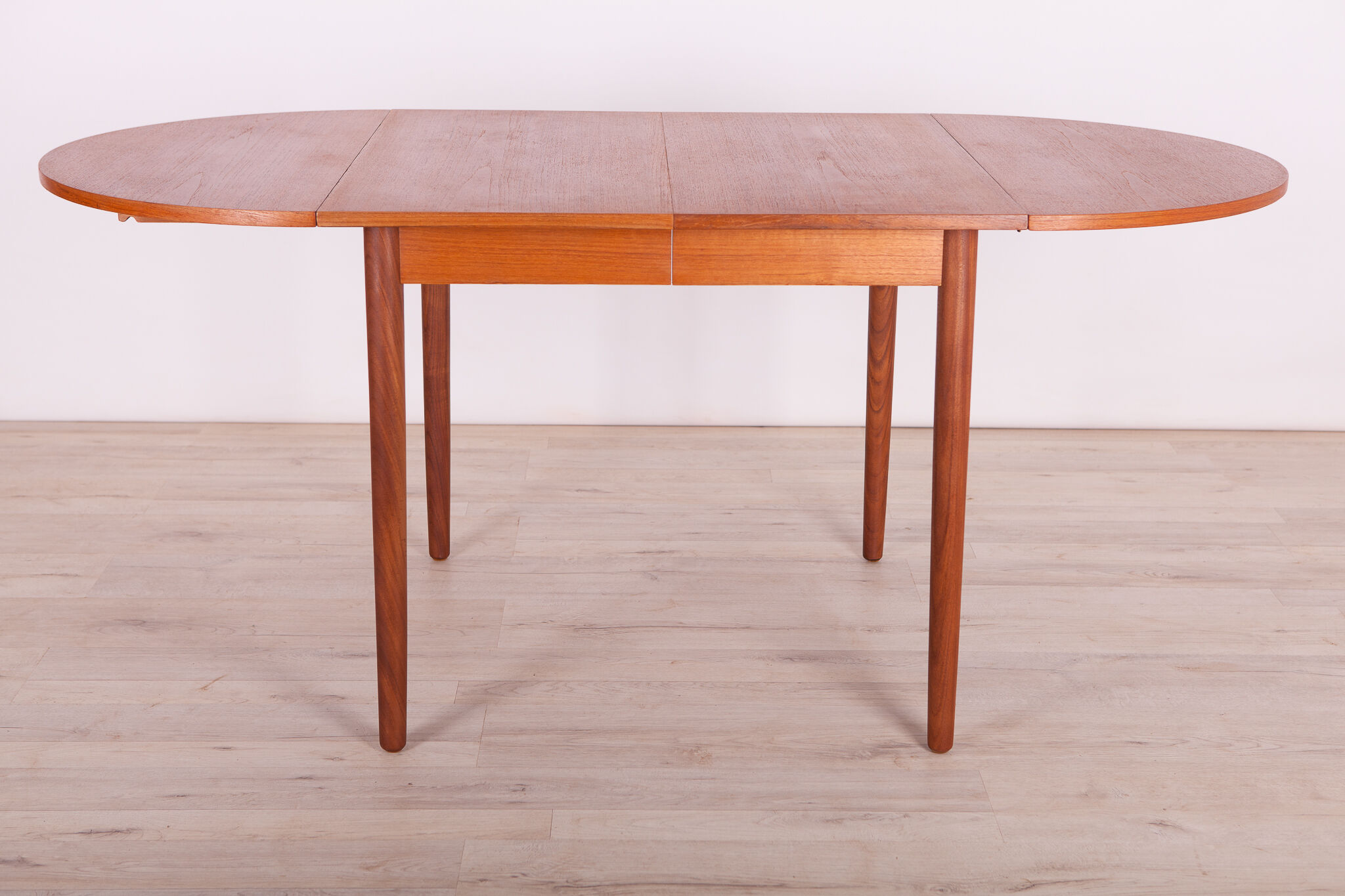 Danish Teak Extendable Dining Table, 1960s
