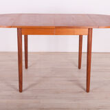 Danish Teak Extendable Dining Table, 1960s