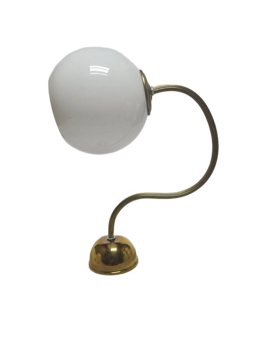 Art Deco metal wall lamp, Poland, 1950s