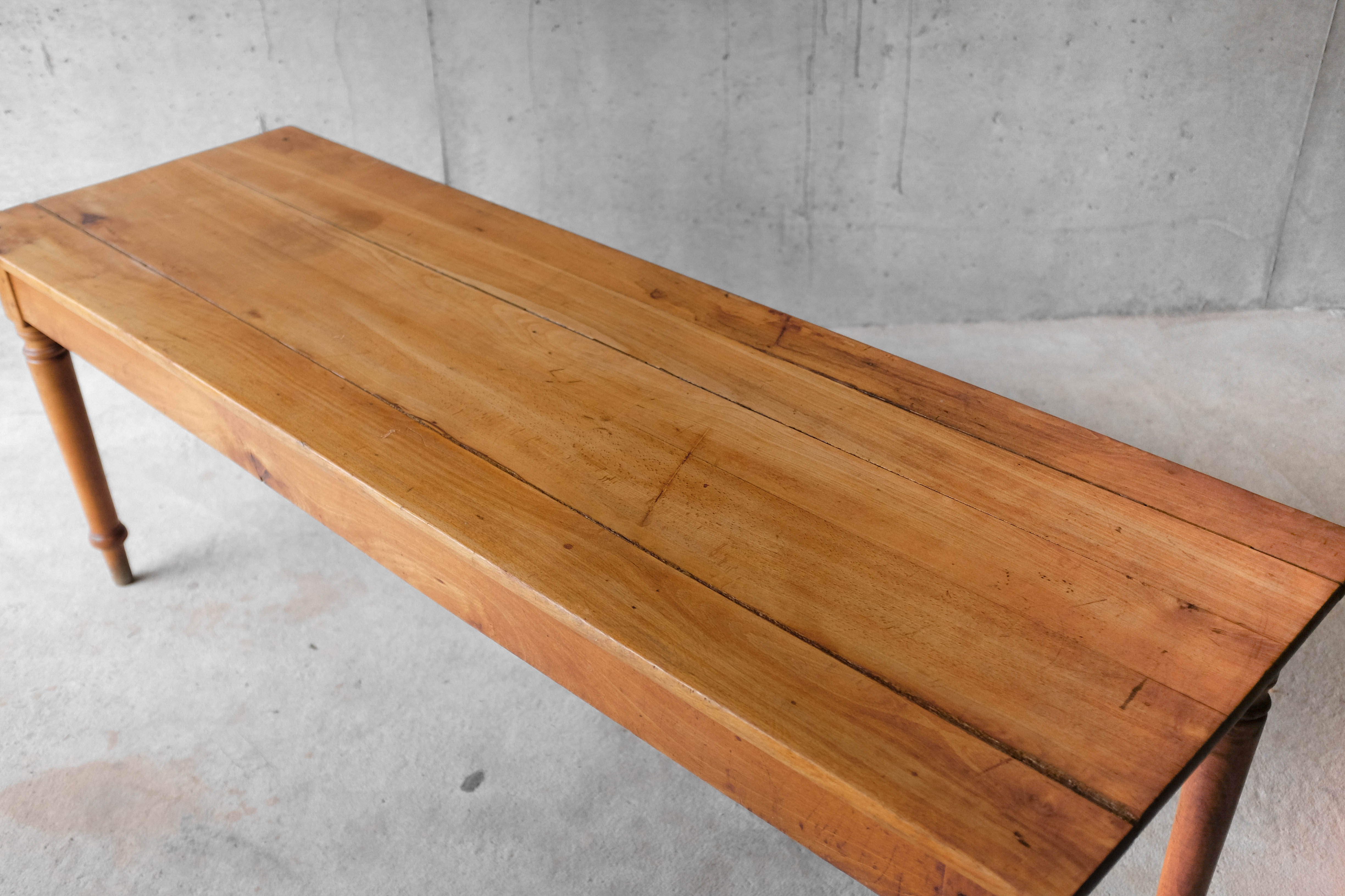 Farm table, solid wood - 60s, 1960's