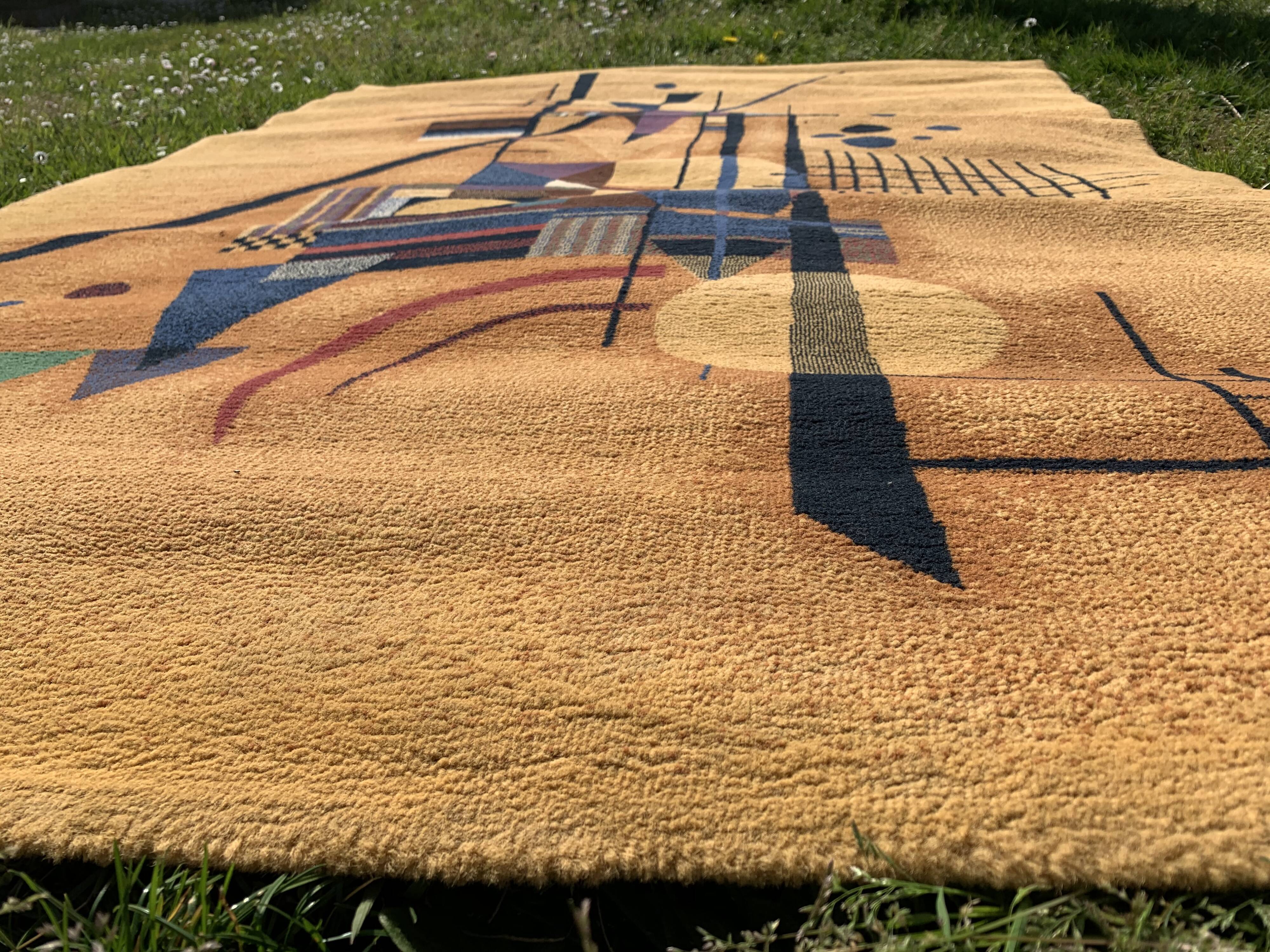 Tapis multicolore 230 x 160 cm formes géométriques