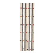 1970s Turkish Oushak handmade wool cotton white runner  70x241