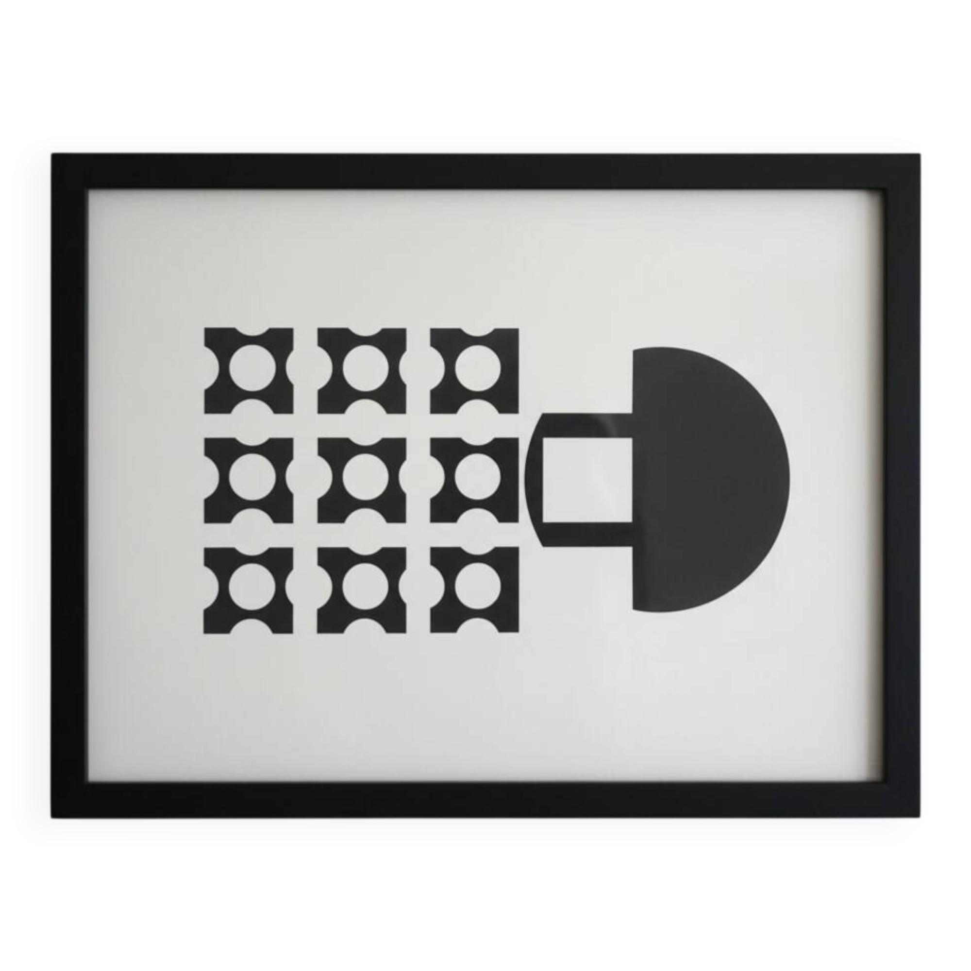 Victor Vasarely after a copscular work