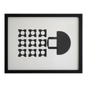 Victor Vasarely d'après œuvre copusculaire