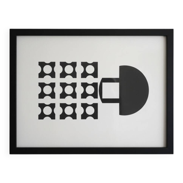 Victor Vasarely d'après œuvre copusculaire