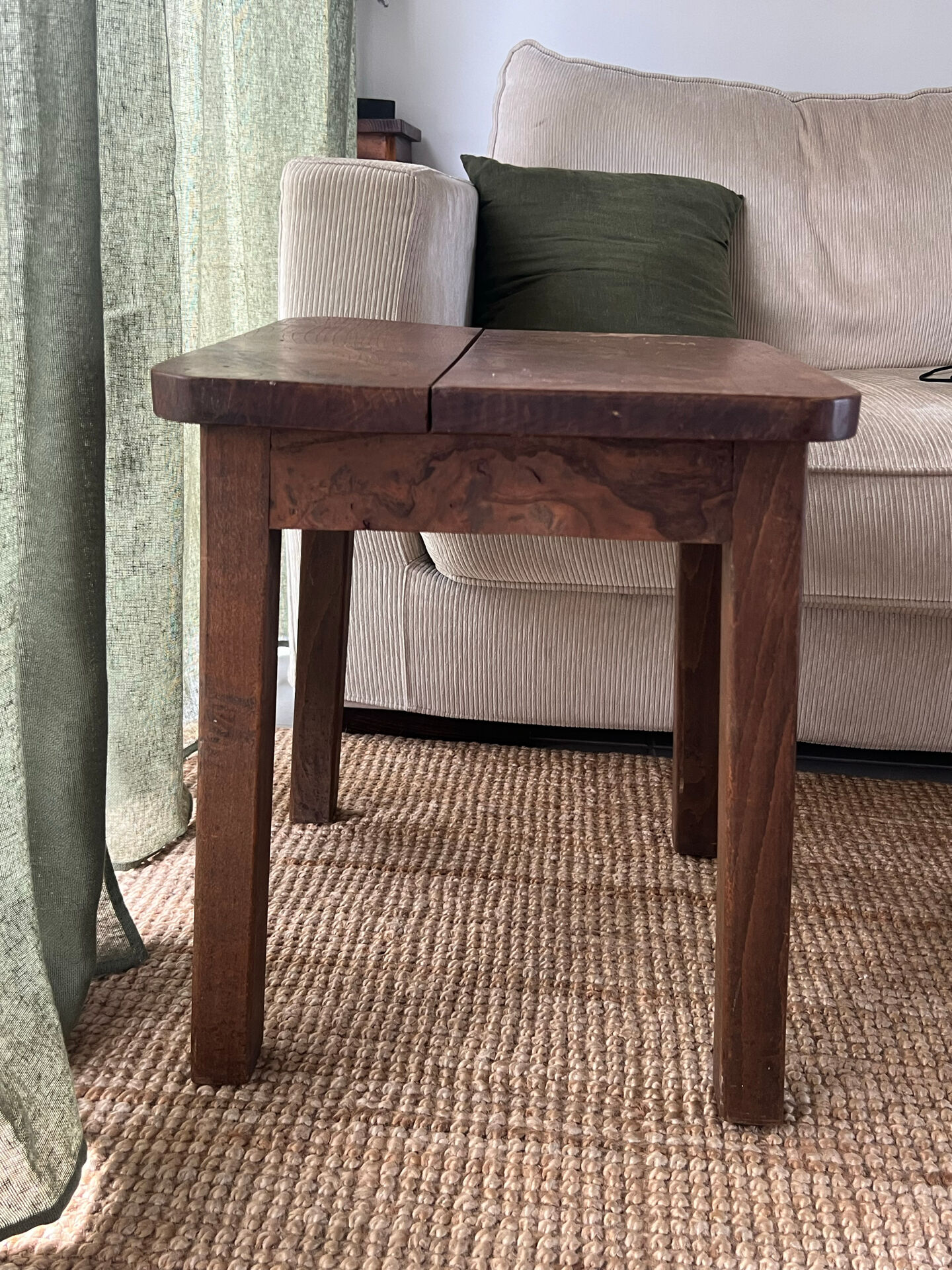 Old wooden stool