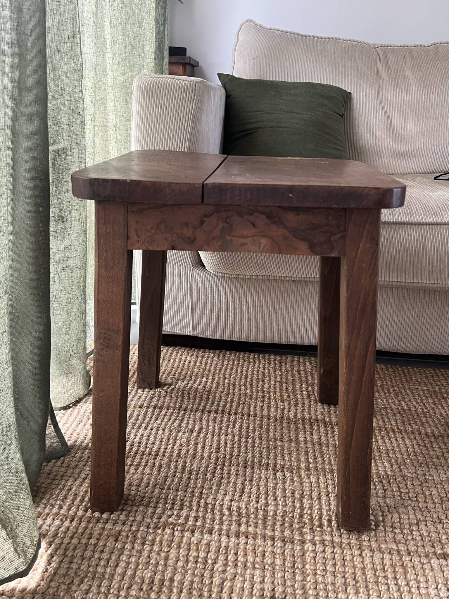 Old wooden stool