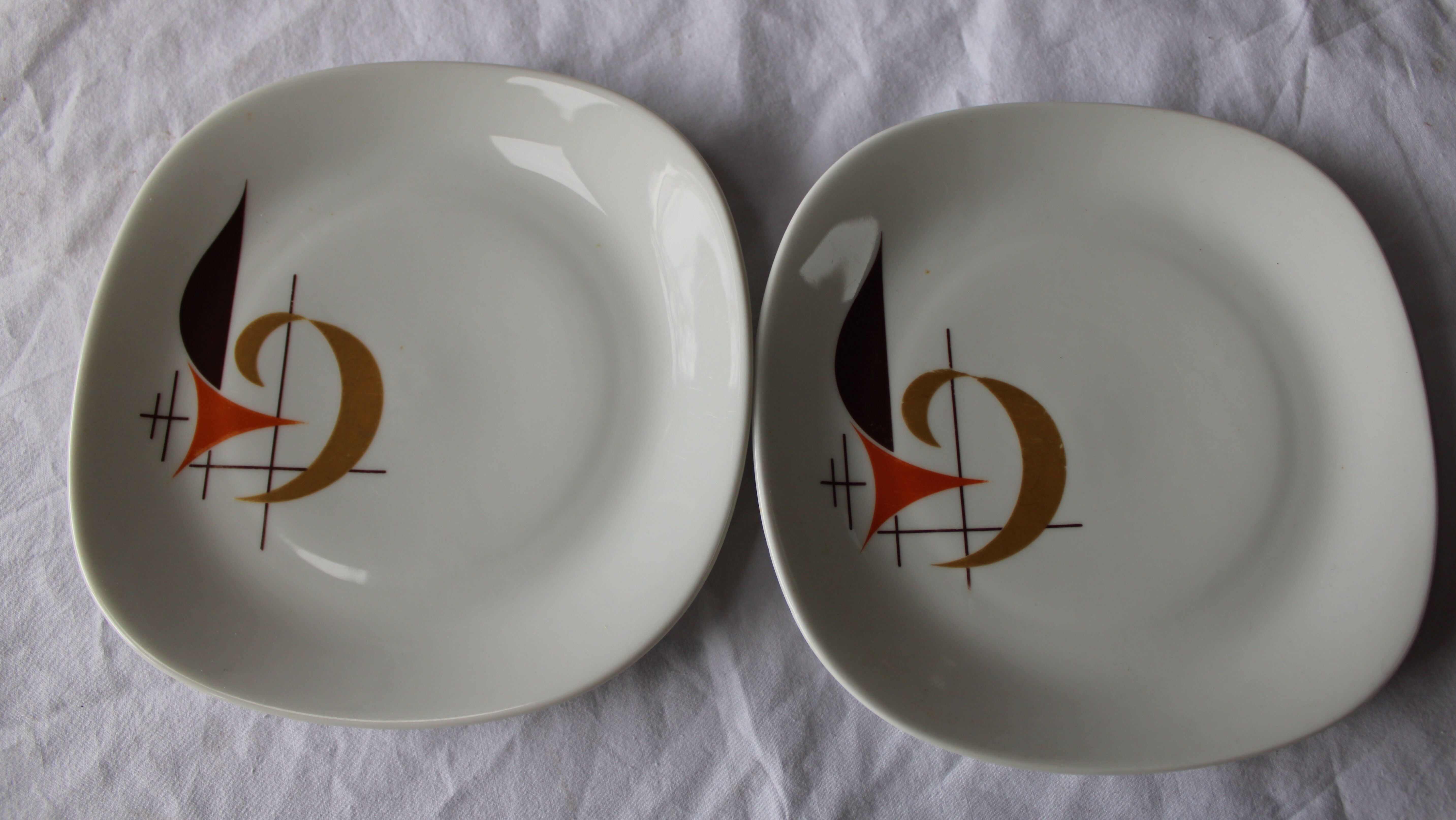 Dessert plates SCHIRNDING BAVARIA vintage