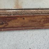 Old large gilded mirror