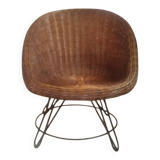 Fauteuil en rotin 1950/1960