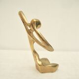Brass paper press