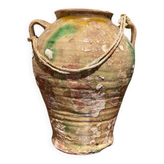 Clay pottery jar from the 1920s.