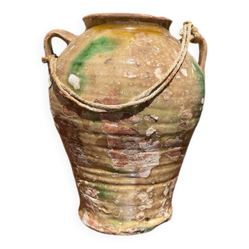 Clay pottery jar from the 1920s.