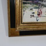 Oil on canvas “Concarneau”, signed S. Blaszczyk – 1991