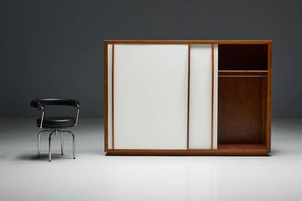 Élément de rangement par Charlotte Perriand & Atelier Jean Prouvé, France, années 1950.