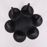 Holmgren illums bolighus, cast Iron candle holder 1960s Denmark