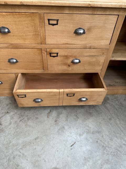 Solid oak professional furniture