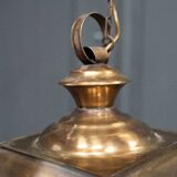 Copper or brass lantern mid-twentieth 1960